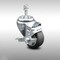 Service Caster 3 Inch SS Thermoplastic Rubber Swivel 10mm Threaded Stem Caster with Brake SCC-SSTS20S314-TPRB-TLB-M1015 - alternate 1